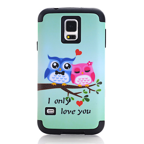 

Case For Samsung Galaxy S7 / S6 edge / S6 Shockproof Back Cover Animal / Cartoon TPU / PC