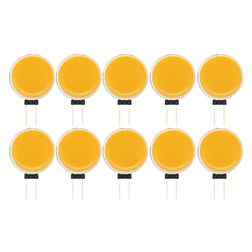 

10pcs 7 W LED Bi-pin Lights 290 lm G4 1 LED Beads COB Decorative Lovely Warm White Cold White 12 V