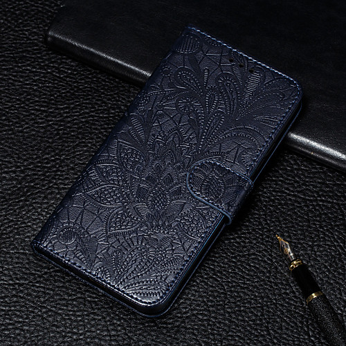 

Case For Samsung Galaxy S10E / S10 Plus / S10 Wallet / Card Holder / with Stand Full Body Cases Flower PU Leather for S9 / S9 Plus / S10 / S10E / S10 Plus