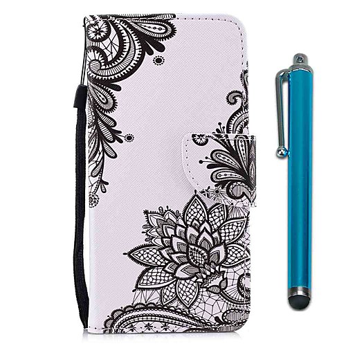 

Case For Xiaomi Redmi Note 8 Pro / Redmi Note 8 / Redmi Note 7 Pro Wallet / Card Holder / with Stand Black Flower PU Leather / TPU for Redmi Note 7 / Redmi 8 / Redmi 8A / Mi CC9 / Mi CC9e