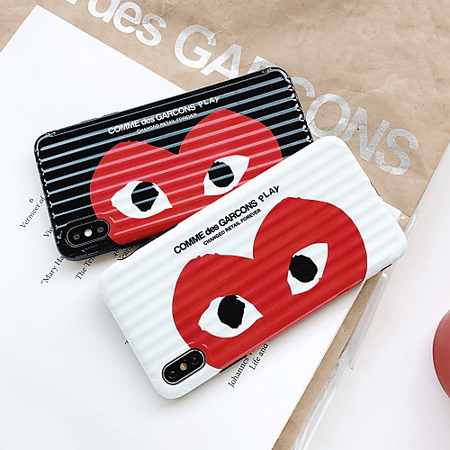 

Case For Apple iPhone XS / iPhone XR / iPhone XS Max Ultra-thin / Pattern Back Cover Heart / Cartoon TPU