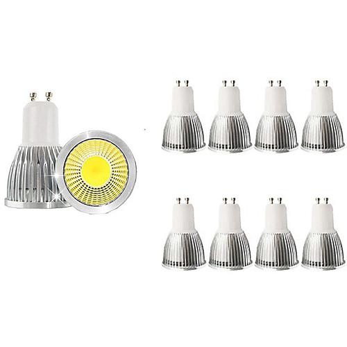 

10pcs 5 W LED Spotlight 450 lm GU10 1 LED Beads COB Decorative Warm White Cold White 85-265 V / RoHS