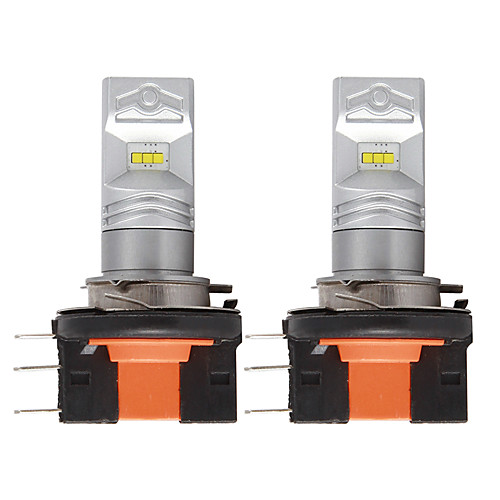 

2pcs/lot Car H15 led with CSP chip 6SMD drl LED hi/lo auto Fog Lamp Daytime Running Light Turning Bulb Headlight For Audi BMW Mercedes DC12V