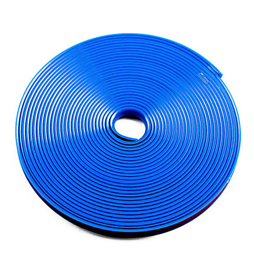 

8m Car Wheel Protector Hub Sticker Car Decorative Strip Auto Rim Protection Care Covers Bumper Strip For Car Accessories