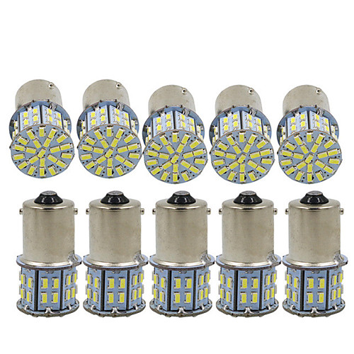 

10pcs 12V 6000K 1156 Car 3014 50SMD Car LED Light Reversing Light Brake Light Turn Signal Light Motorcycle Light