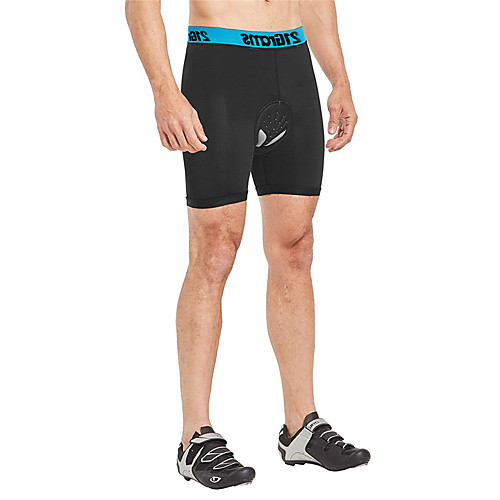 

21Grams Men's Cycling Under Shorts Spandex Bike Shorts Padded Shorts / Chamois Breathable 3D Pad Quick Dry Sports Black Mountain Bike MTB Road Bike Cycling Clothing Apparel Form Fit Bike Wear