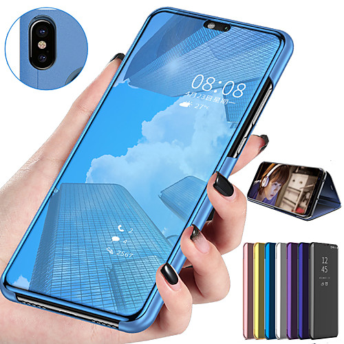 

Smart Mirror Flip Case For Xiaomi CC9 Mi CC9e Mi 9T Pro Mi 9T Case Clear View PU Leather Kickstand Flip Cover