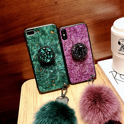 

Case For Apple iPhone XS / iPhone XR / iPhone XS Max with Stand / Ultra-thin / Pattern Back Cover Marble TPU