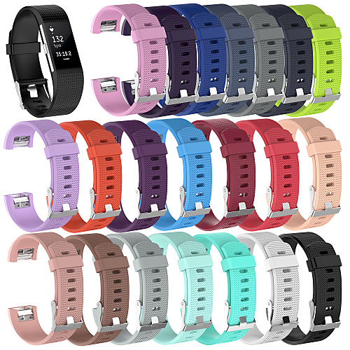 

Watch Band for Fitbit Charge 2 / Fitbit Charge 2 HR Fitbit Sport Band Silicone Wrist Strap