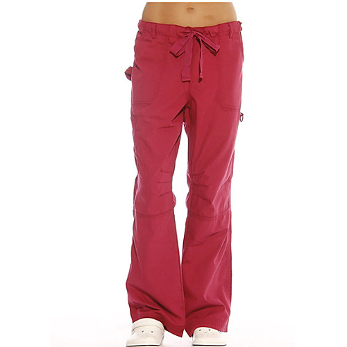 

Women's Basic Plus Size Tactical Cargo Pants Solid Colored Black Blue Red