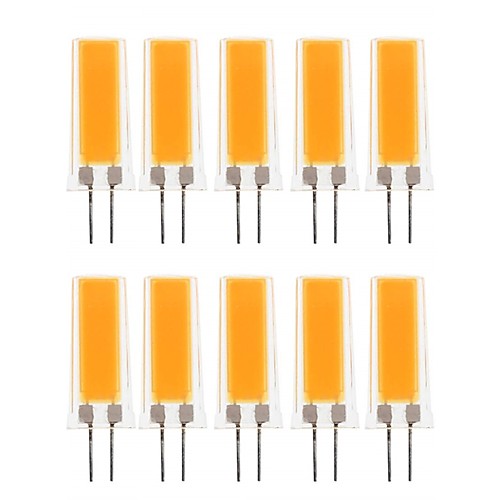 

10pcs 3 W LED Bi-pin Lights 300-390 lm G4 1 LED Beads COB Decorative Lovely Warm White Cold White 220-240 V 110-130 V