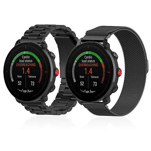 

Stainless Steel Milanese Magnetic Loop Watch Band Wrist Band Wrist Strap for Polar Vantage M Smart Watch Band Bracelet Wristband Replacement Accessories