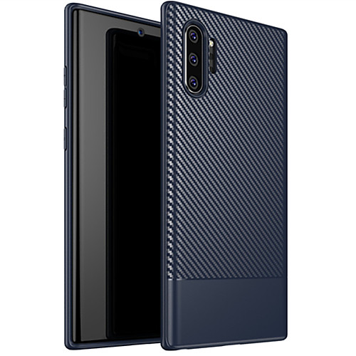 

Case For Samsung Galaxy Note 9 / Note 8 / Galaxy Note 10 Embossed Back Cover Solid Colored TPU