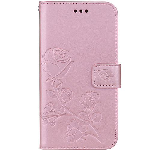 

Case For Apple iPhone XS / iPhone XR / iPhone XS Max Card Holder / Flip / Embossed Full Body Cases Flower PU Leather