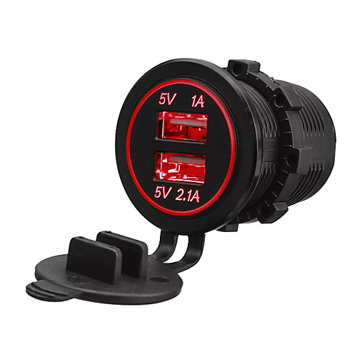 

LOSSMANN Truck / Motorcycle / Car Car Charger 2 USB Ports for 5 V