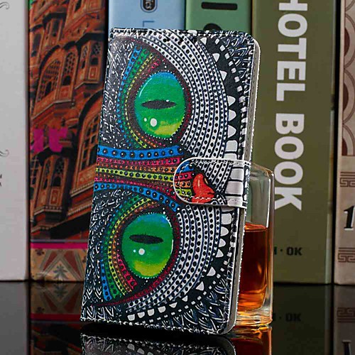 

Case For Samsung Galaxy A10(2019) / A20(2019) Wallet / Card Holder / with Stand Full Body Cases Green Eye Owl PU Leather for A30(2019) / A40(2019) / A50(2019) / A60(2019) / A70(2019) / A80(2019)