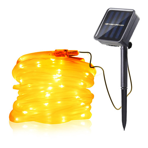 

Outdoor Solar String Light Garden Light 7M String Lights Outdoor Rope Tube Lights 50 LEDs Christmas Tree Decor Mounting Bracket Warm White RGB White Waterproof Outdoor Wedding Patio Layout Solar Light