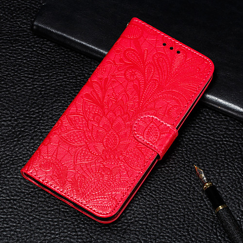 

Case For Huawei P Smart(2019) / Huawei P30 Wallet / Card Holder / with Stand Full Body Cases Flower PU Leather for P Smart Plus / P Smart Plus(2019) / Nova5i/P20 Lite(2019) / P30 Lite / P30 Pro