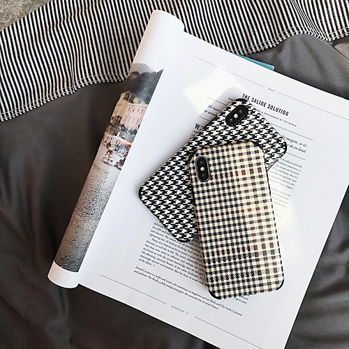 

Case For Apple iPhone XS / iPhone XR / iPhone XS Max Ultra-thin / Pattern Back Cover Geometric Pattern / Cartoon TPU