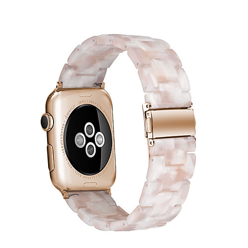 

Watch Band for Apple Watch Series 5/4/3/2/1 Apple Butterfly Buckle Ceramic Wrist Strap