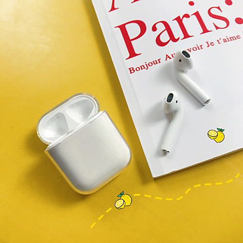 

Case For AirPods Shockproof / Dustproof / Transparent Headphone Case Soft