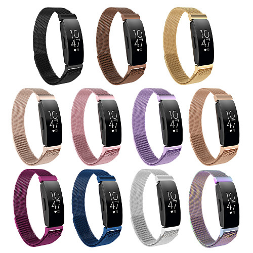 

Watch Band for Fitbit Inspire HR / Fitbit Inspire Fitbit Sport Band Stainless Steel Wrist Strap