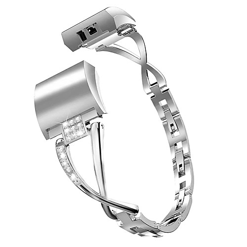

Smart Watch Band for Fitbit 1 pcs Jewelry Design Stainless Steel Replacement Wrist Strap for Fitbit Charge 2