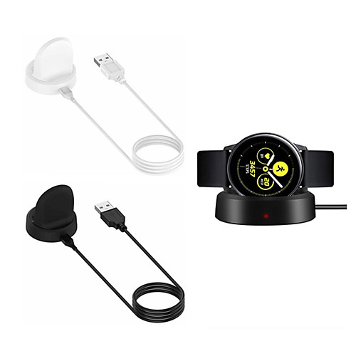 

Portable Wireless Fast Charging Power Source Charger For Samsung Galaxy Watch Active Watch