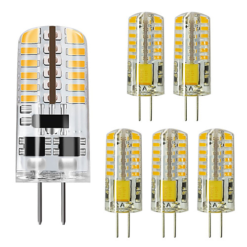 

6pcs 5 W LED Bi-pin Lights 450 lm G4 48 LED Beads SMD 3014 Warm White Cold White 12 V / RoHS