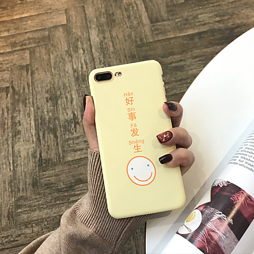 

Case For Apple iPhone XS / iPhone XR / iPhone XS Max Dustproof / Pattern Back Cover Word / Phrase / Cartoon Hard PC For iPhone XR /6/7/8/6P/7P/8P/X