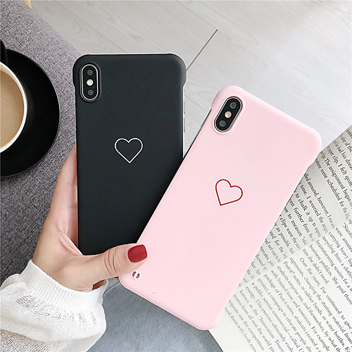 

Case For Apple iPhone XS / iPhone XR / iPhone XS Max Pattern Back Cover Heart PC for iPhone 6 6 Plus 6s 6s plus 7 8 7 plus 8 plus X XS