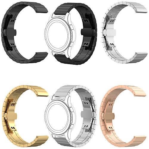 

Smartwatch Band for Garmin Forerunner 645 / Forerunner645M Garmin Classic Buckle Stainless Steel Wrist Strap