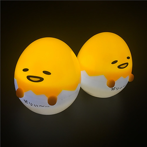 

1X Japanese Anime Gudetama Egg Light-Up Night Lamp Children Toys Lazy Eggs LED Lamp Novelty Home Decoration Table Lighting