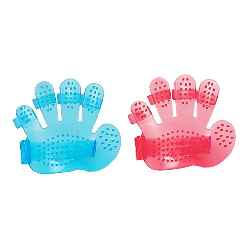 

1PC Soft Five Finger Gloves Massage Brush for Pet Bathing Rabbit Cat Dog Grooming Combing Cleaning Brush