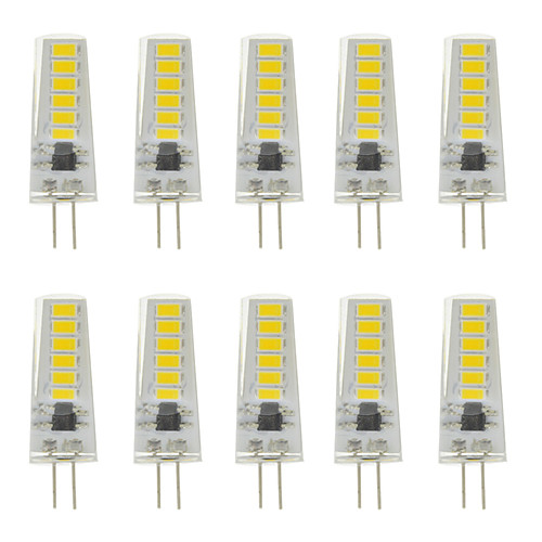 

10pcs 3 W LED Bi-pin Lights 300 lm G4 T 12 LED Beads SMD 5730 Warm White White 12-24 V