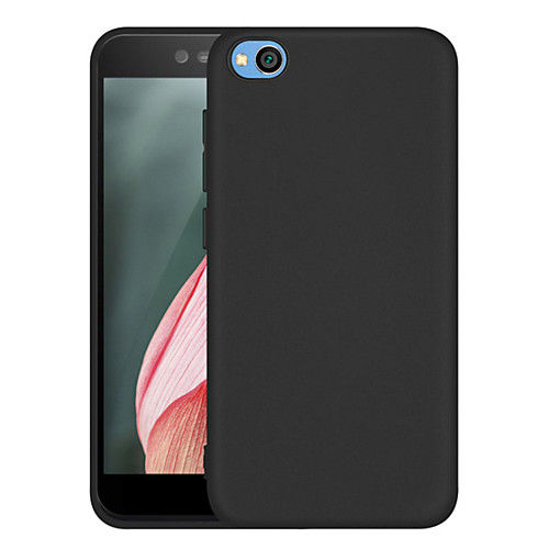 

Case For Xiaomi Xiaomi Mi Play / Redmi Go Dustproof / Ultra-thin / Frosted Back Cover Solid Colored TPU