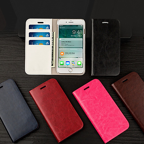 

MUSUBO Flip card holder Leather Phone Case for Apple iPhone 7 Plus/iPhone 8 Plus/iPhone XS/iPhone X/iPhone 6/6S/iPhone XR/iPhone XS MAX Full Body Casing for iPhone 5/5s/se/8/7/6 PLUS/6s PLUS