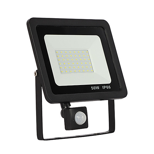 

Outdoor 50W LED Floodlight Outdoor Wall Lights Waterproof Motion Detection Monitor White 220-240 V 110-120 V Outdoor Lighting Courtyard 50 LED Beads