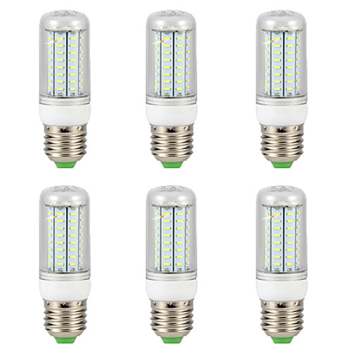 

6pcs 9 W LED Corn Lights 300 lm E14 G9 GU10 T 72 LED Beads SMD 4014 Warm White White 220-240 V 110-130 V