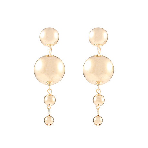 

Women's Drop Earrings Earrings Dangle Earrings Stack Ball Simple European Fashion Cool Earrings Jewelry Gold For Party Graduation Gift Daily Work 1 Pair