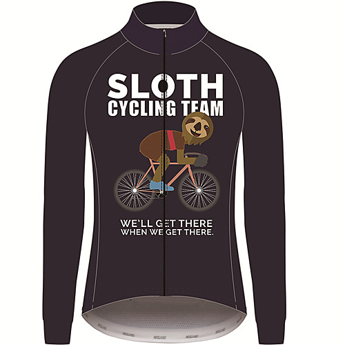 sloth cycling jersey