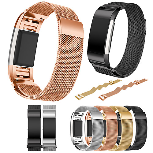 

Watch Band for Fitbit Charge 2 Fitbit Sport Band Stainless Steel Wrist Strap