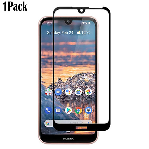 

Naxtop Screen Protector for Nokia 3.2 / Nokia 4.2 Tempered Glass Screen Protector High Definition (HD) / 9H Hardness / 2.5D Curved edge