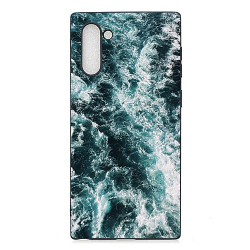 

Case For Samsung Galaxy Note 10 / Galaxy Note 10 Plus Frosted / Pattern Back Cover Scenery TPU Soft