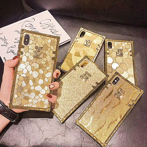 

Case For Samsung Galaxy S9 / S9 Plus / S8 Plus/S8/S10/S10 Plus/S10e/Note 8/Note 9 Shockproof / Pattern Back Cover Lines / Waves Metal