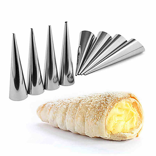 

10pcs Cake Molds Multifunction Stainless Steel Baking & Pastry Tools For Cookie