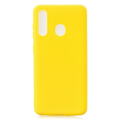 

Case For Samsung Galaxy A7(2018)/A9(2018) /A10/Frosted Back Cover Solid Colored TPU Soft For Samsung Galaxy A20/A20E/A30/A40/A50/A60/A70