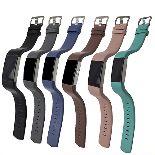 

Watch Band for Fitbit Charge 2 Fitbit Sport Band Genuine Leather Wrist Strap