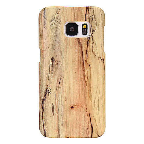

Phone Case For Samsung Galaxy Back Cover Leather S8 Plus S7 edge S7 S6 edge plus S6 Ultra-thin Wood Grain PU Leather PC