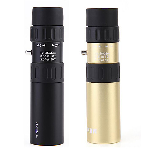 

10-90X25 golden zoom monocular